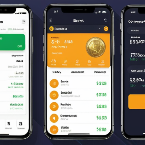 **User-Friendly Crypto Wallet:** A clean, intuitive mobile app interface for a digital wallet. Focus on clear icons, simple explanations, and a dashboard resembling a monthly bank statement. Aim for a design that feels accessible to non-technical users. Show an example transaction of buying "Nasi Lemak" with cryptocurrency.